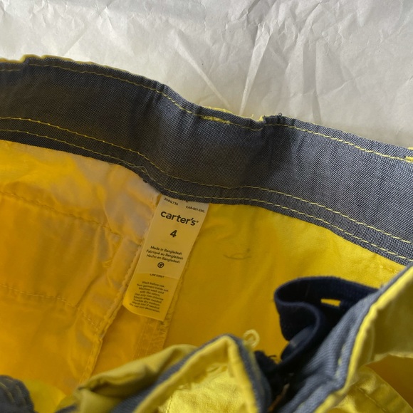 Carter’s boys size 4 nautical shorts - Picture 3 of 3